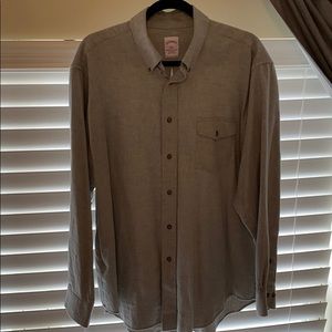 Brooks Brothers Gray Long Sleeve Button Down